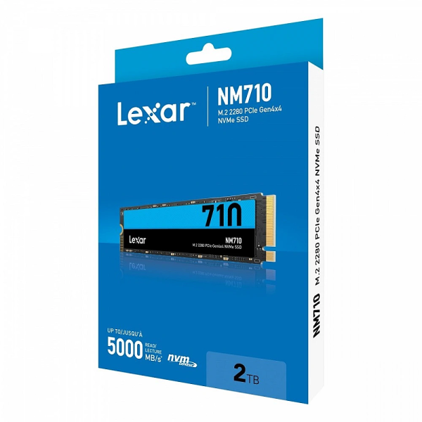 Lexar NM710 M.2 PCIe NVMe 2TB Lexar NM710 M.2 PCIe NVMe 2TB